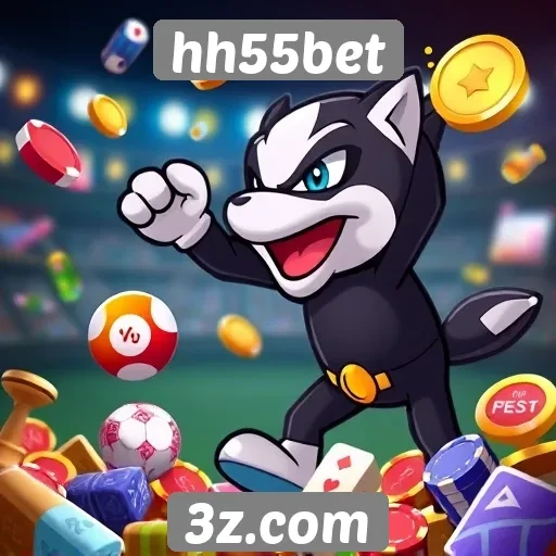 Análise das opções de jogos no site hh55bet