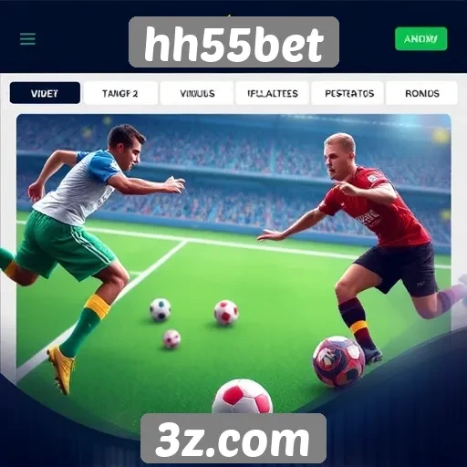 Avaliação de jogos ao vivo na plataforma hh55bet