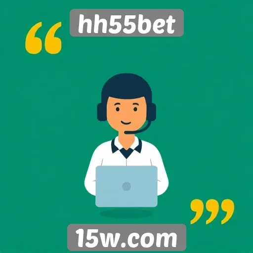 Feedback dos jogadores sobre o suporte do HH55Bet