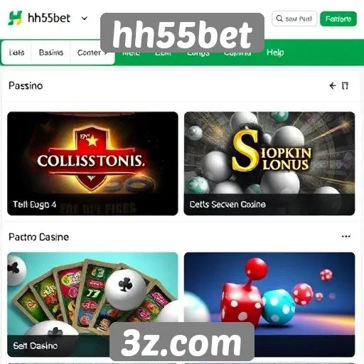 Jogos populares disponíveis na hh55bet