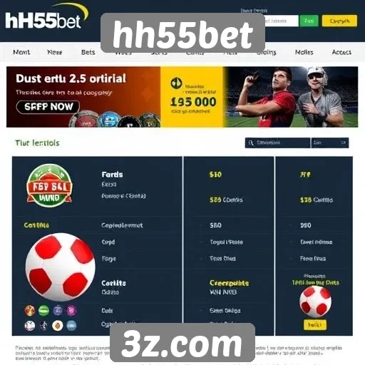 promoções e bônus disponíveis no hh55bet